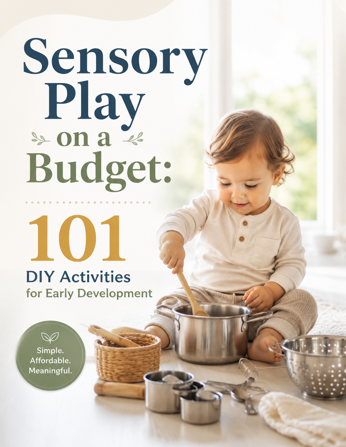 101 DIY Sensory Play Activities for Early Development | Budget-Friendly Printable Guide for Parents & Caregivers