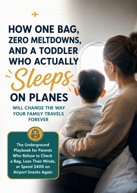 The Carry-On Code: Toddler Travel Packing Guide & 1-Bag Hacks PDF
